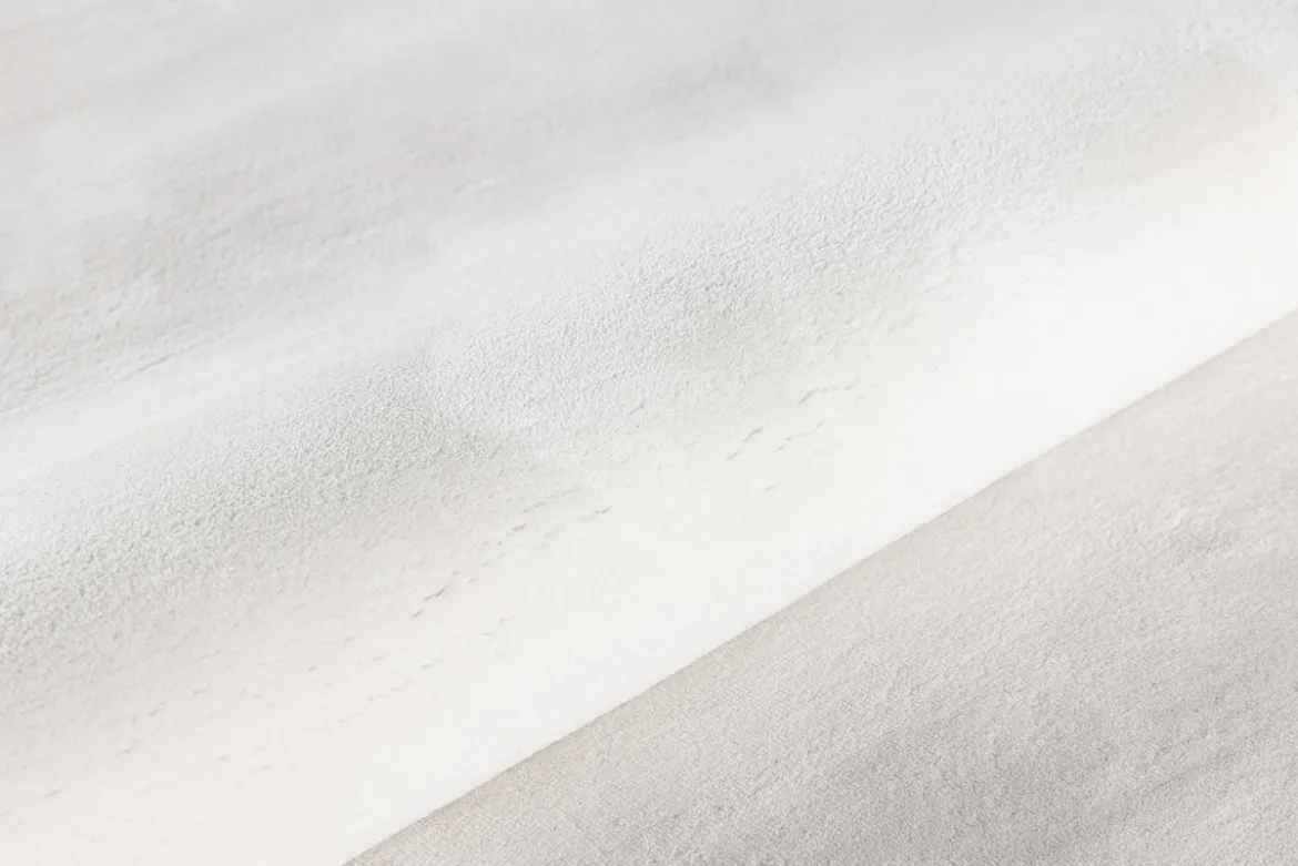 Teppich Emina – rund aus Polyester & Vliesstoff