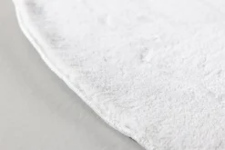 Teppich Emina – rund aus Polyester & Vliesstoff