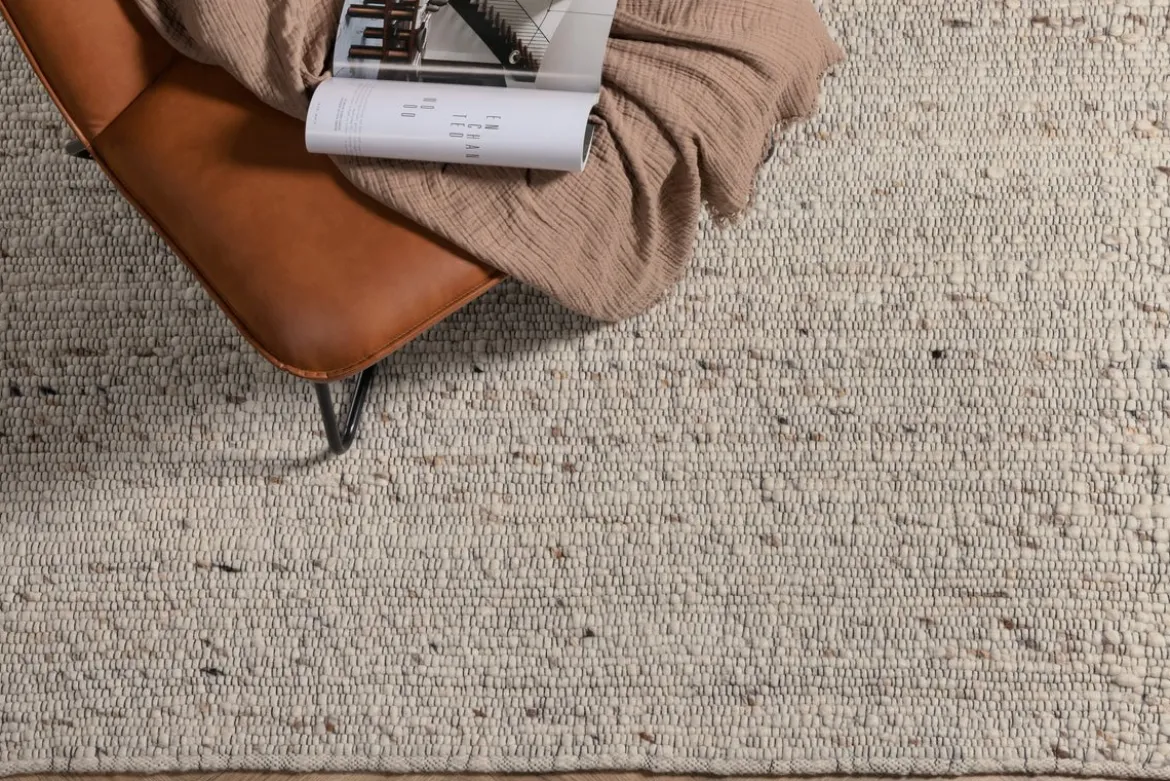Teppich Enivo – mit Struktur & Muster aus Wolle
