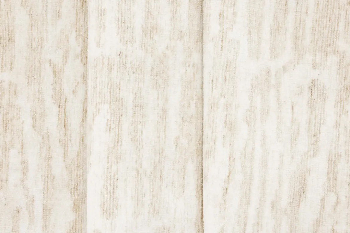 Teppich Inara – in Beige oder Grau aus Polyester & Baumwolle