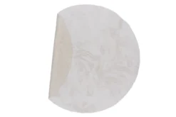 Teppich Isara – in Weiß aus Polyester & Baumwolle