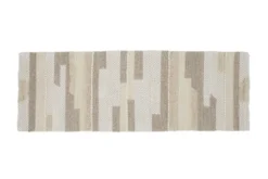 Teppich Lia – mit Knotenstruktur und Fransen aus Wolle