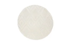 Teppich Lunara – aus 100 % Wolle in Weiß