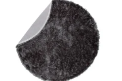 Teppich Nassa – runder Hochflor aus Polyester