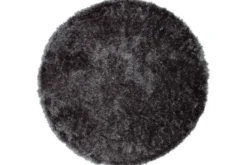 Teppich Nassa – runder Hochflor aus Polyester