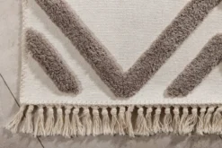 Teppich Neray – mit Fransen aus Polyester