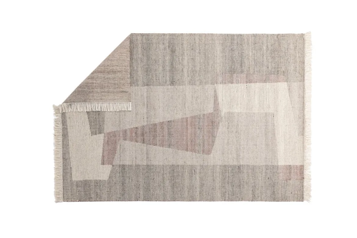 Teppich Nerio – mit Fransen aus Wolle & Polyester