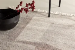 Teppich Nerio – mit Fransen aus Wolle & Polyester