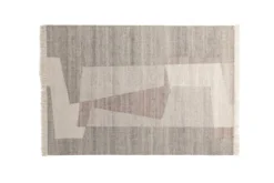Teppich Nerio – mit Fransen aus Wolle & Polyester