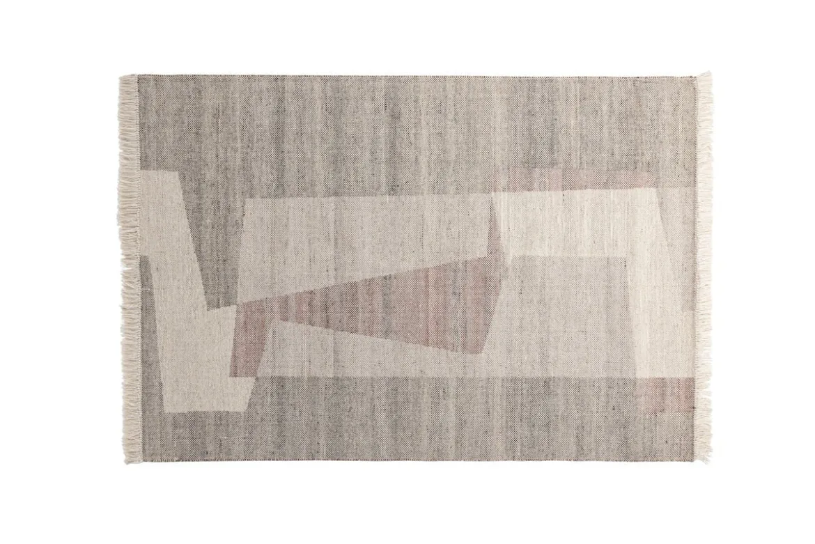 Teppich Nerio – mit Fransen aus Wolle & Polyester