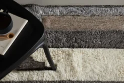 Teppich Nero - in verschiedenen Farben aus Polypropylen & Wolle