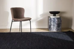 Teppich Sarah – flachgewebt mit Fransen aus Wolle