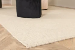Teppich Soraya – handgewebt in zwei Farben aus Wolle
