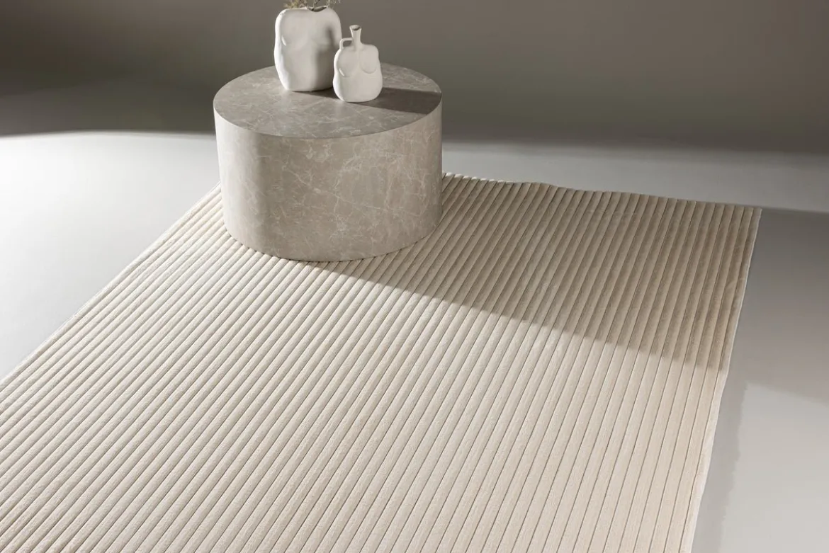 Teppich Tessan – weicher Flor aus Polyester & Vliesstoff