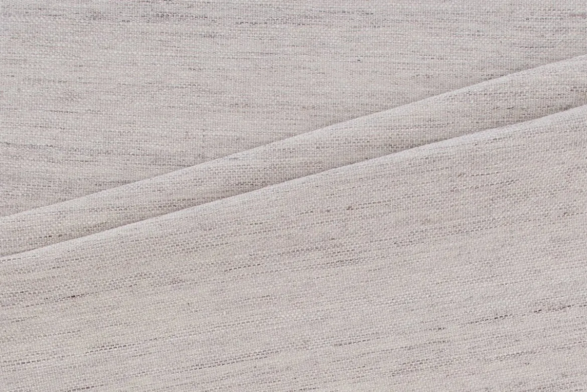Teppich Zay – handgewebt in Beige aus Polyester & Baumwolle