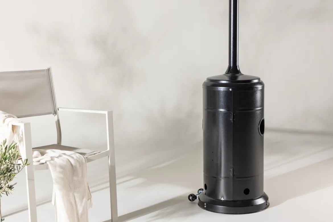 Terrassenheizer Fiero - aus Metall in Schwarz