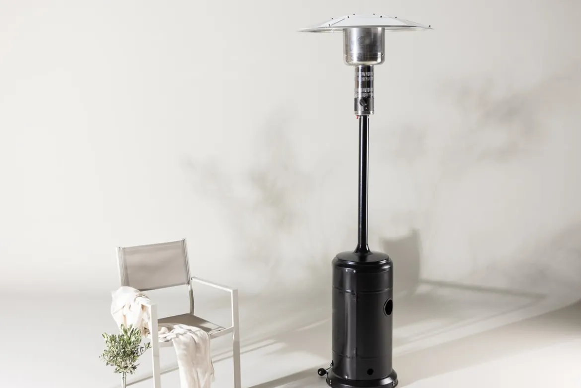 Terrassenheizer Fiero - aus Metall in Schwarz