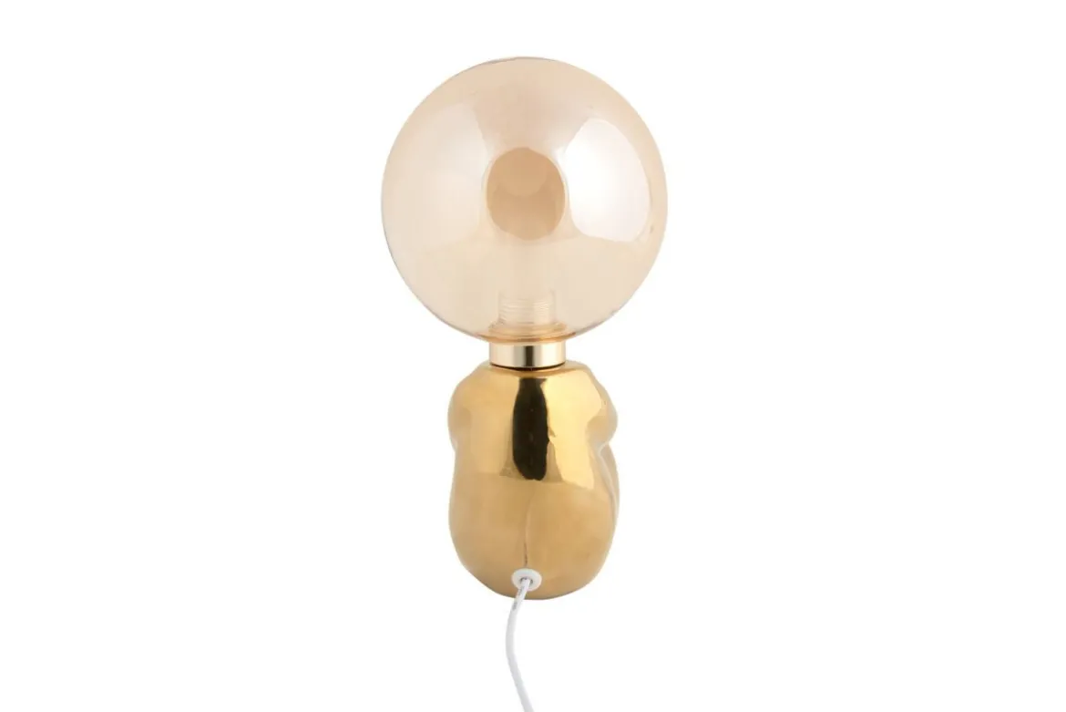 Tischlampe Antman (sitzend) - Designlampe Hochglanz beschichtet mit LED