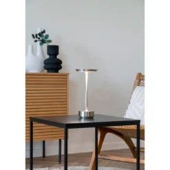 Tischlampe „Ardena“ – Eleganz in Gold, Silber & Schwarz