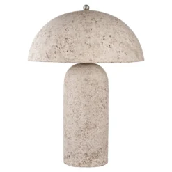 Tischlampe „Astley“ – Skulpturales Design in Stein-Optik