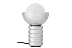 Tischlampe Chrome - Chromoptik aus Metall