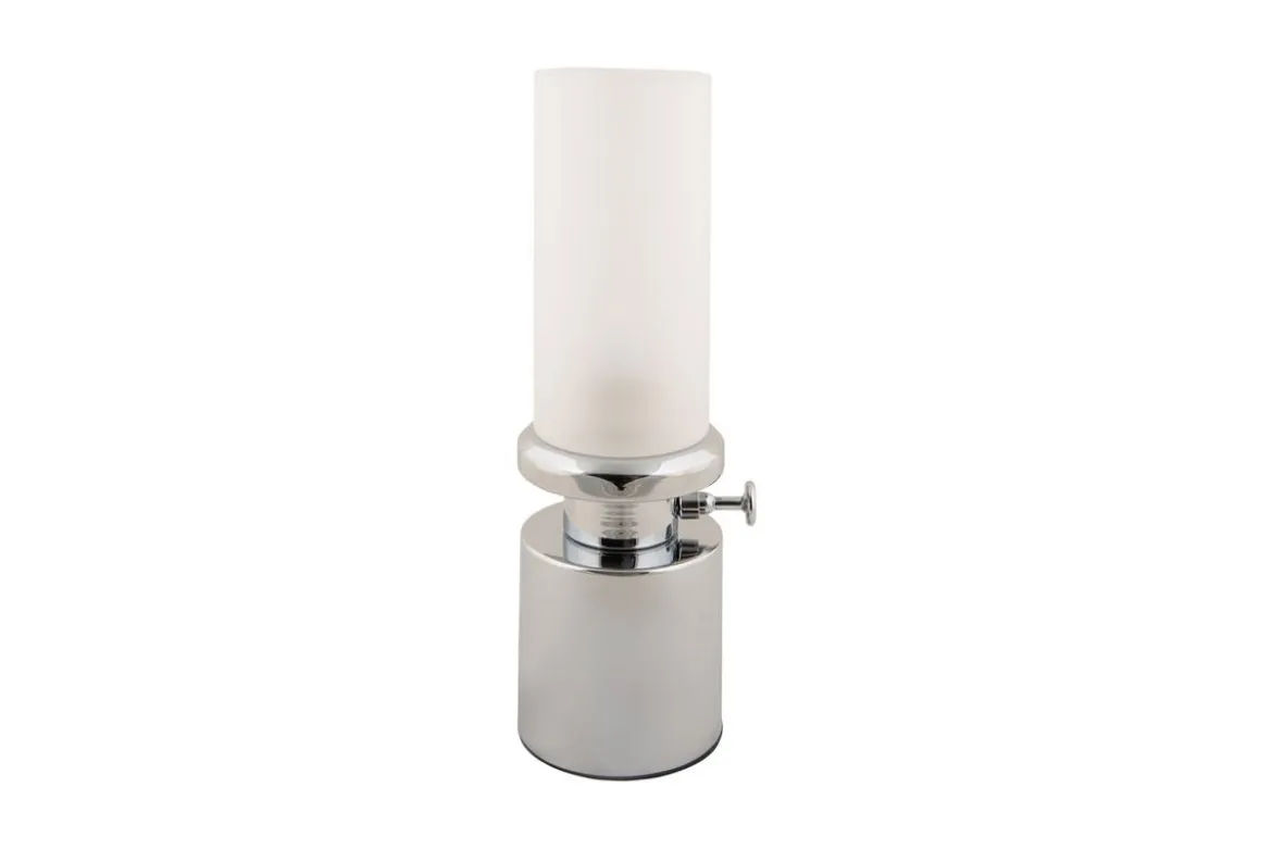Tischlampe Eldra - in Chrom mit LED