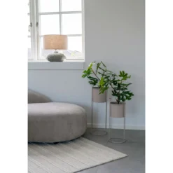Tischlampe „Ferano“ – Eleganz aus Keramik in sanftem Grün