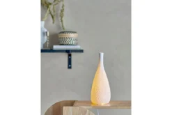 Tischlampe Lavali- Keramik in Weiß