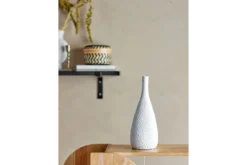Tischlampe Lavali- Keramik in Weiß