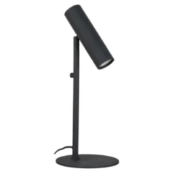 Tischlampe „Lazaro“ – Metall-Akzent in Schwarz oder Gold