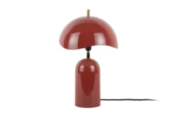 Tischlampe Madeira - Designleuchte aus Eisen mit Wellenschirm