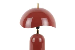 Tischlampe Madeira - Designleuchte aus Eisen mit Wellenschirm