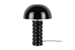 Tischlampe Milano - Designleuchte aus Eisen mit Spiralsockel