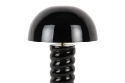 Tischlampe Milano - Designleuchte aus Eisen mit Spiralsockel