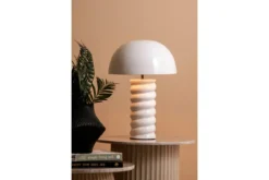 Tischlampe Milano - Designleuchte aus Eisen mit Spiralsockel