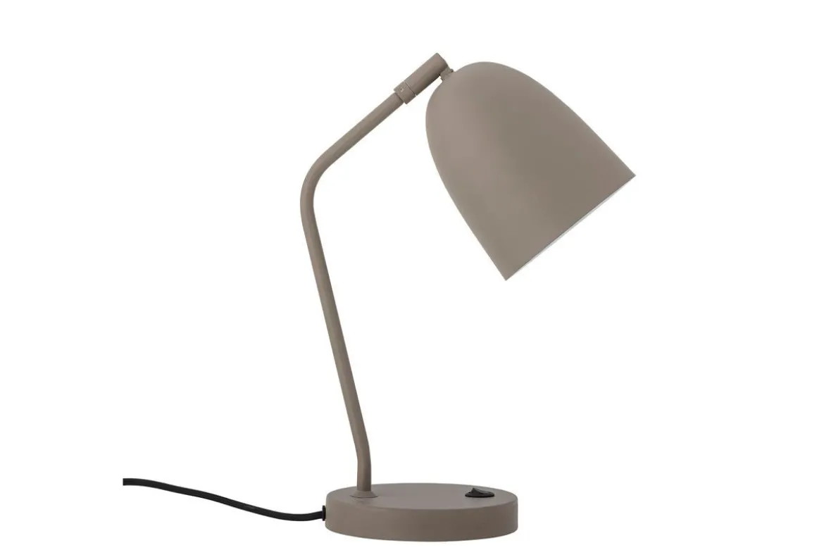 Tischlampe Myla - Grau Beige