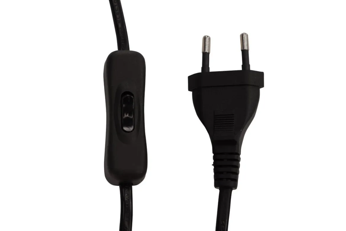 Tischlampe „Noir Duo“ – Elegante Schwarzstahl-Lampe mit Doppelkuppel