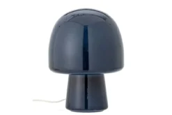 Tischlampe Nysa – Glasleuchte in organischer Pilzform