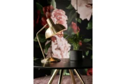 Tischlampe Oldschool - im klassischen Stil - gebürstet
