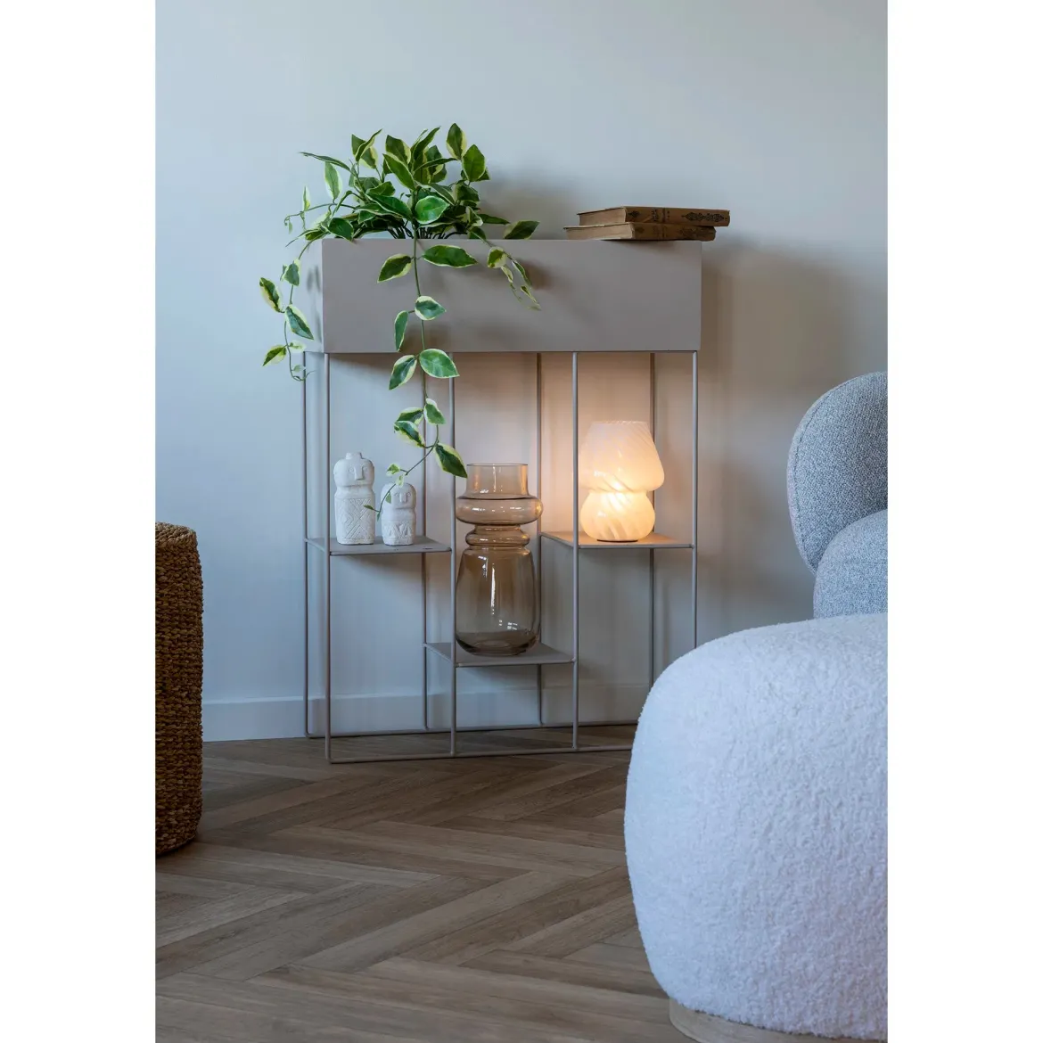 Tischlampe „Vianzo“ – Glasdesign inkl. Leuchtmittel