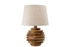 Tischlampe Wooden - aus Mangoholz