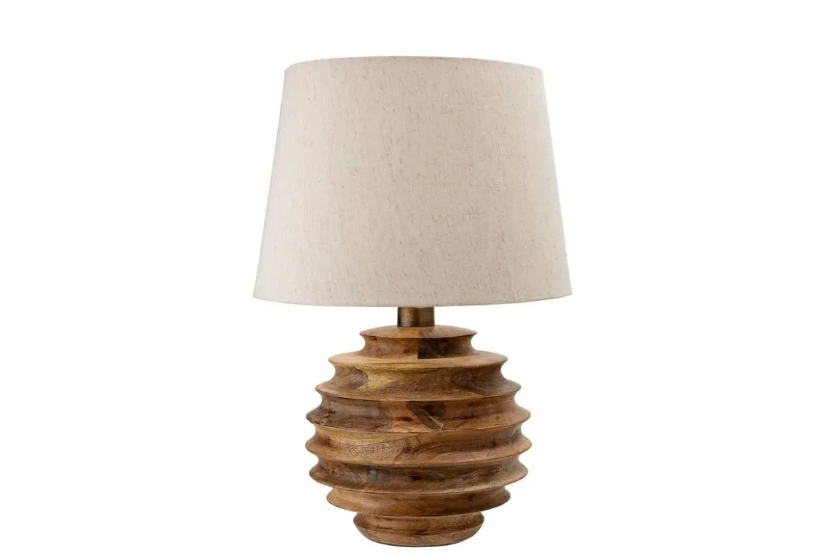 Tischlampe Wooden - aus Mangoholz