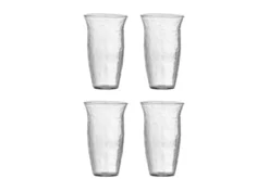 Trinkgläser Asami – Glas mit gehämmerter Struktur (4er-Set)