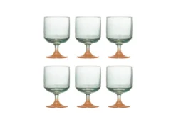Trinkgläser Freedom – weich gerundete Form mit dezent getöntem Glas (6er-Set)