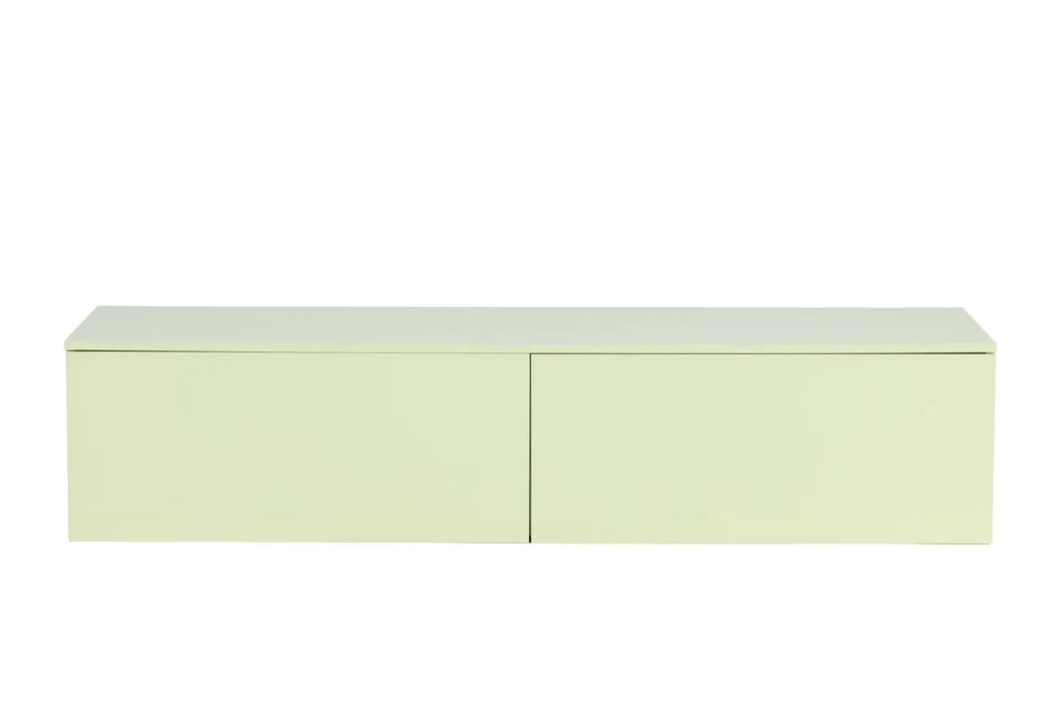 TV-Lowboard Marivo – Glänzendes Design in frischem Grün