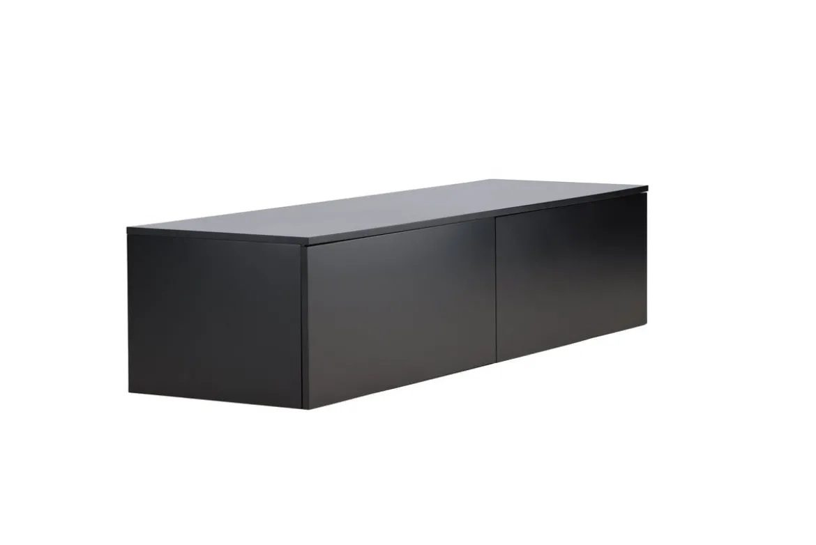 TV-Lowboard Nerio – Puristische Raffinesse in Schwarz