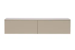TV-Lowboard Valerio – Minimalistische Eleganz in Beige