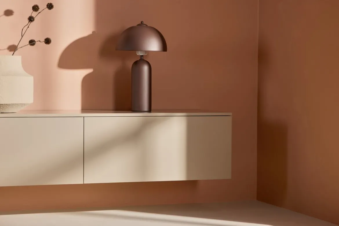 TV-Lowboard Valerio – Minimalistische Eleganz in Beige