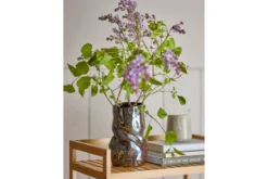 Vase „Alena“ – Schwarzes Steingut