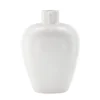 Vase „Alvara“ – Offwhite oder Braun, Steinzeug